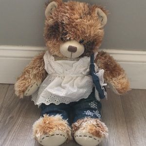 Build a bear traditional mottled bear